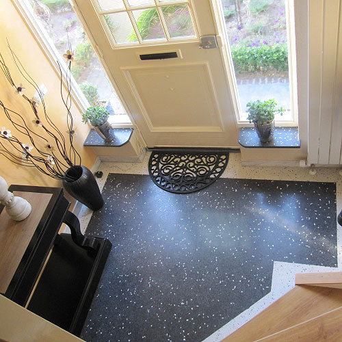Terrazzo header